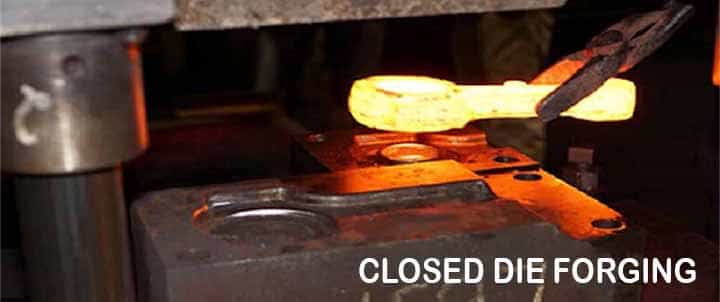 closed die forging types