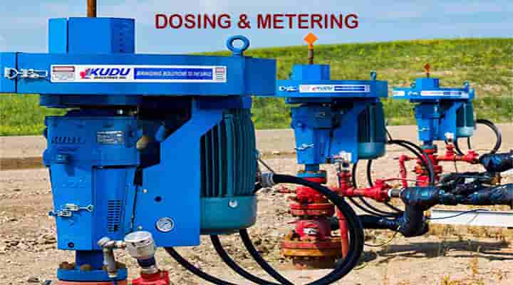 Progressive cavity pump dosing 