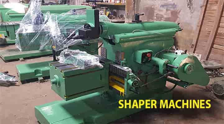 shaper machines part types working
