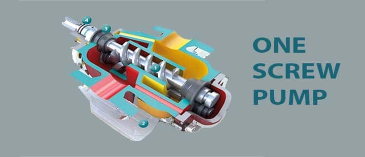 single one screw water pumps