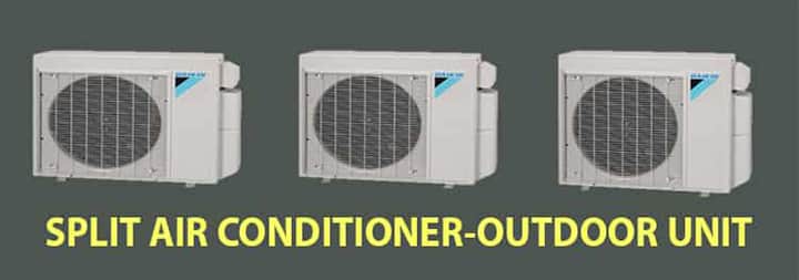 split air conditioner outdoor units