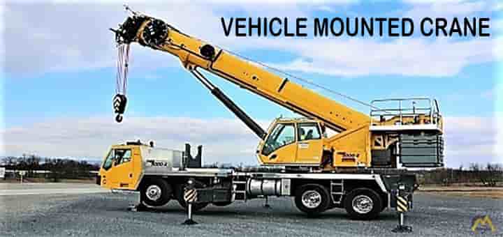 vehicle-mounted crane machine machinery parts types