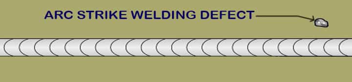 welding defects arc strike
