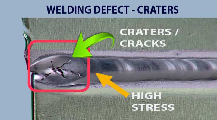 welding defects craters