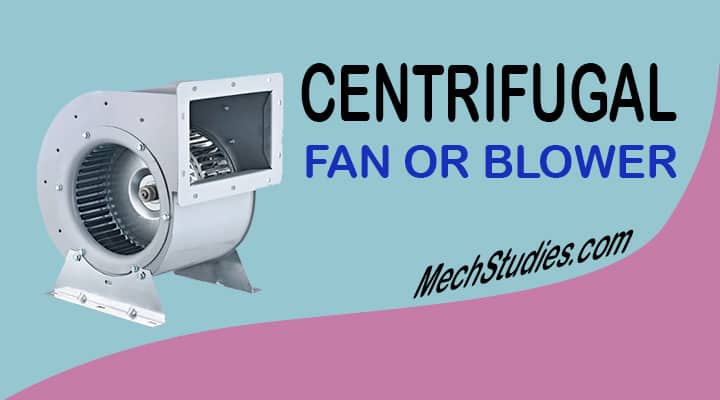 what centrifugal fan blower definition types vs axial