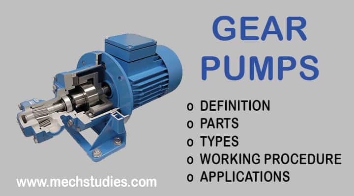 What Gear Definition, Types, Internal & External Pumps - mechstudies.com