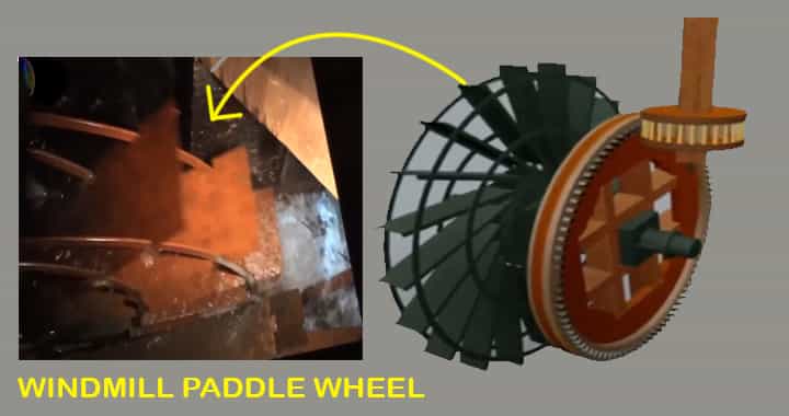 windmills paddle wheel