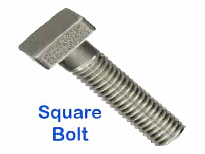 square bolt
