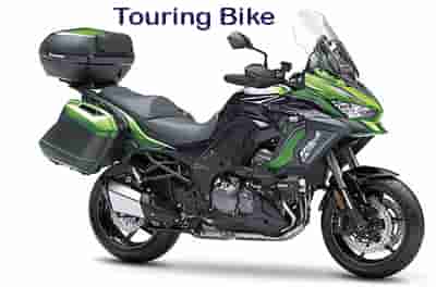 different types of bikes touring