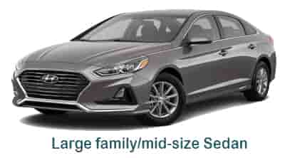 Sedan car models definition types large family mid size