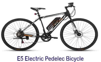 Triad men and women E5 electric Pedelec Bicycle.