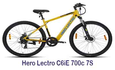 Hero Lectro C6iE 700c 7S electric bicycle