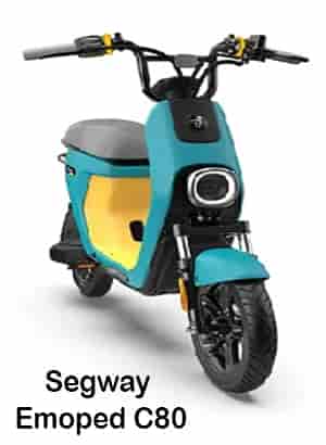 electric mopeds adults segway emoped c80