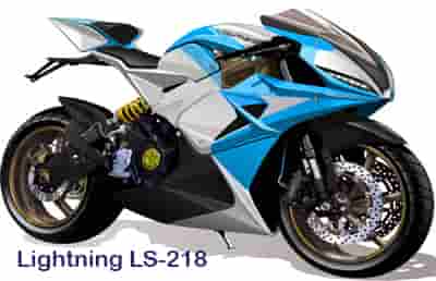 Electric motorcycle lightning LS 218