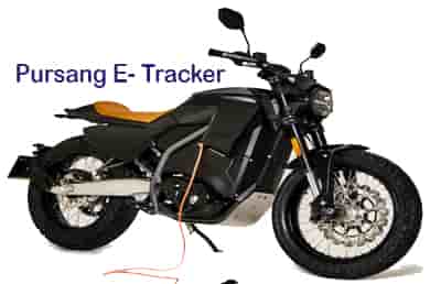 electric motorcycle Pursang E Tracker