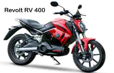 Electric motorcycle Revolt RV 400