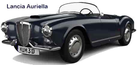 car brands in Italy Lancia Auriella