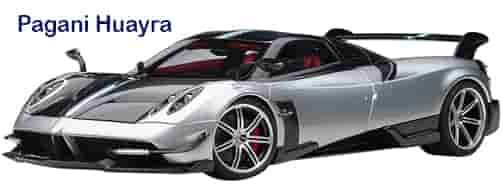 most expensive cars brands world ever sold Pagani Huayra