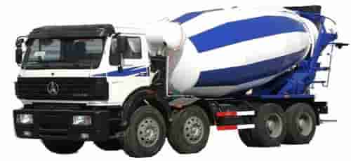cement truck concrete mixture truck