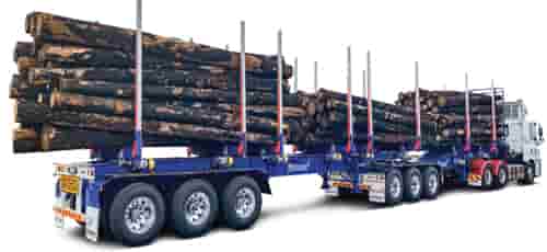 logging truck type