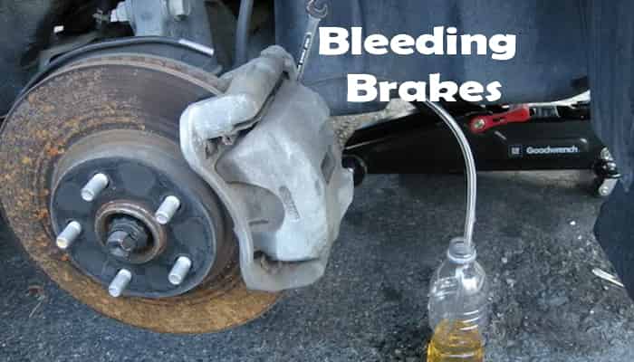 bleeding brakes how bleed brake line your car