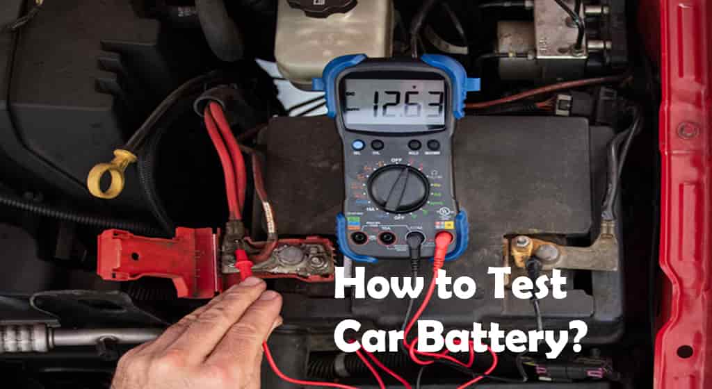 how test auto car battery guide test multimeter home