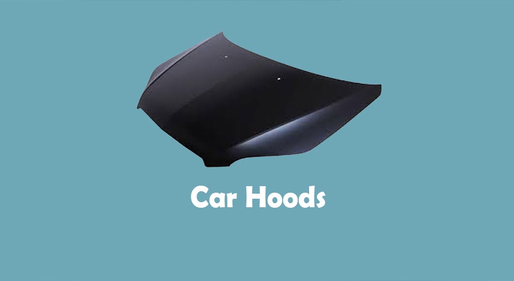 what car hoods bonnets shape parts types materials car hood